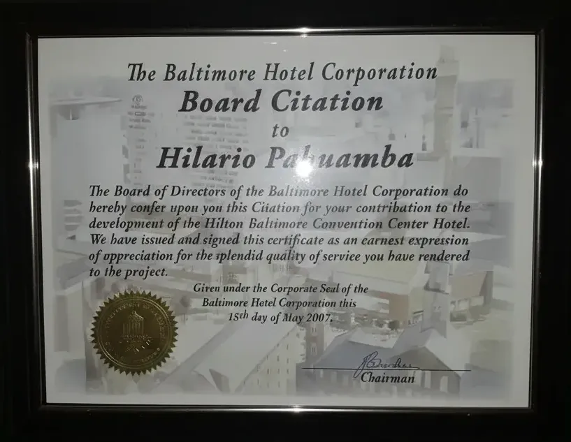 Rebar Contractor Certificate